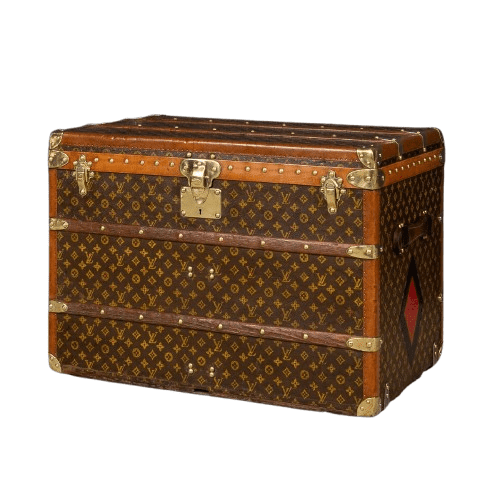 Louis Vuitton Trunk in Monogrammed Canvas France circa 1930