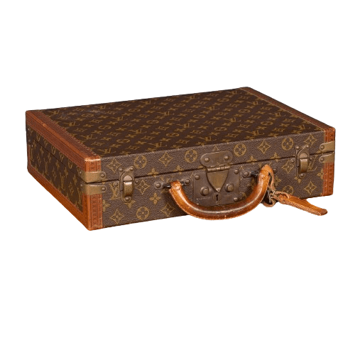 Louis Vuitton "President" Briefcase in Monogram Canvas France Late 20th Century