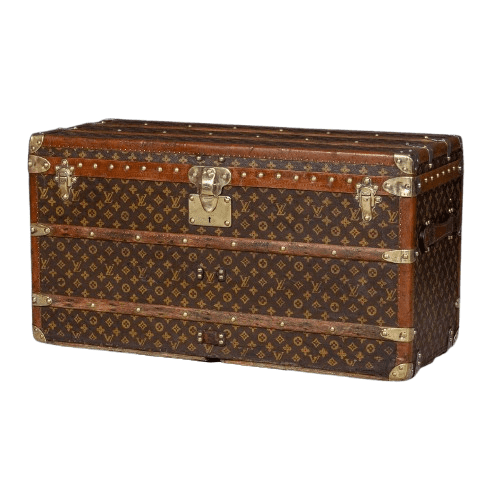 Rare Louis Vuitton Shoe Trunk France circa 1930