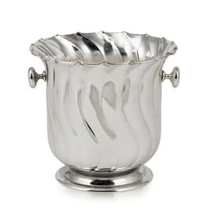 Silver Plated Wine Cooler Italy Mid 20th Century