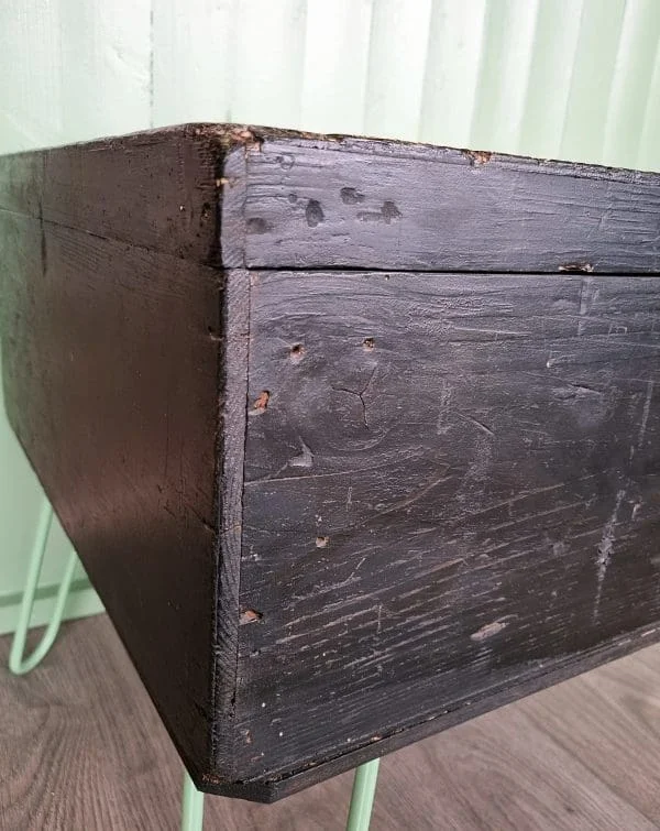 Antique Trunk Coffee Table Travel Chest Blanket Box Side Table - Image 15