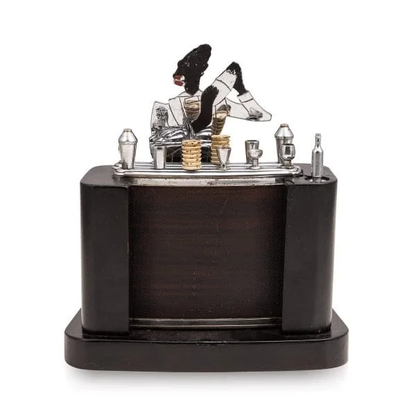 20th Century Art Deco Bar Shaped Cigarette Dispenser Circa 1920 - Image 3