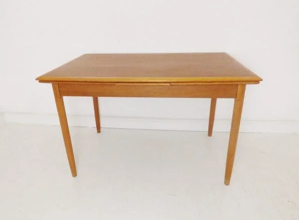 Vintage Danish Teak Extending Dining Table By Niels Moller For ABJ Mobelfabrik Denmark - Image 4