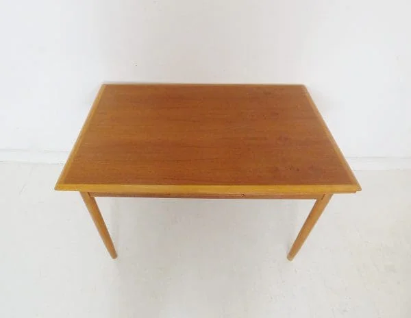 Vintage Danish Teak Extending Dining Table By Niels Moller For ABJ Mobelfabrik Denmark - Image 6