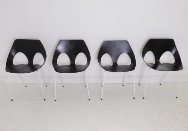 Set Of 4 Jason Dining Chairs By Frank Guille For Kandya - Image 3