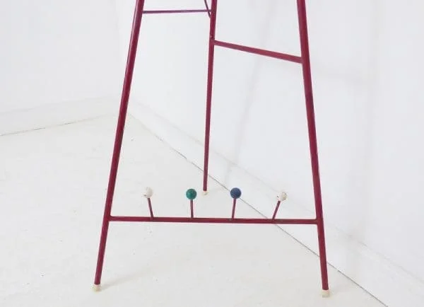 Sculptural Atomic Metal Belgian Coat Stand Hall Stand 1958 - Image 5