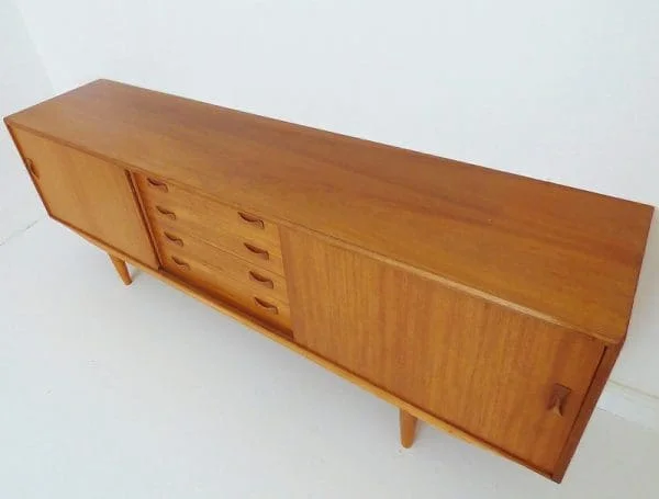 Danish Teak Sideboard by Clausen & Son Denmark - Image 3