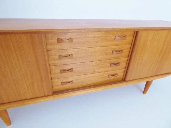 Danish Teak Sideboard by Clausen & Son Denmark - Image 5