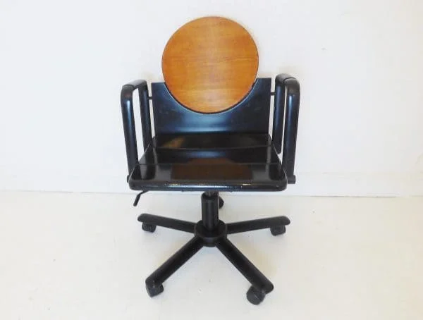 Vintage Post Modern Martin Stoll D-Pino Swivel Desk Chair - Image 2