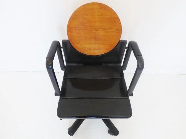 Vintage Post Modern Martin Stoll D-Pino Swivel Desk Chair - Image 4