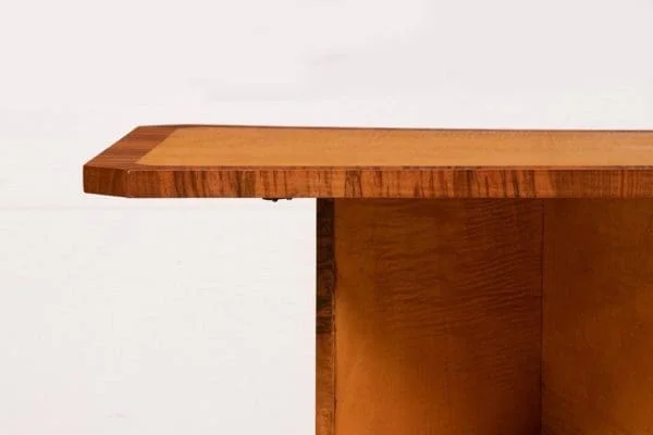 British Art Deco Satin Birch Side Table c.1930 - Image 3