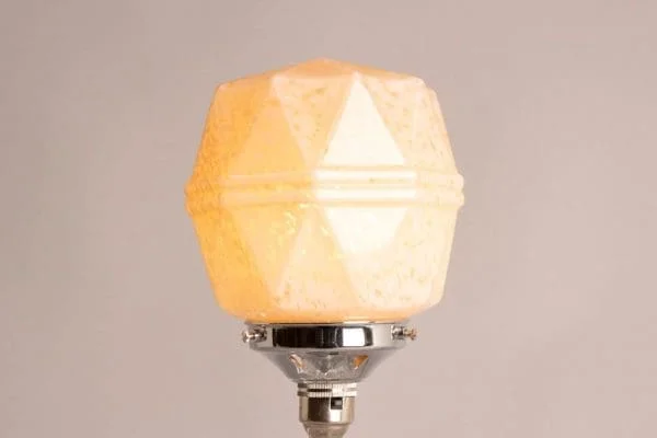 Modernist Art Deco Acrylic Table Lamp - Image 9