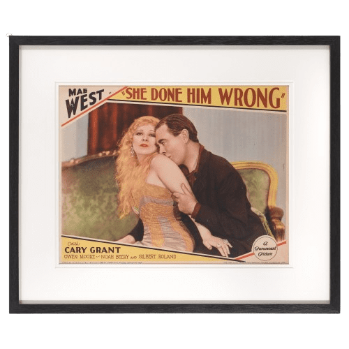 She Done Him Wrong Vintage Lobby Card