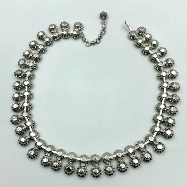 Vintage Schoffel Austrian Crystal Necklace 1950s - Image 6