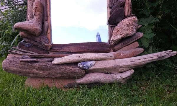 Amazing Large Driftwood Mirror - Image 2