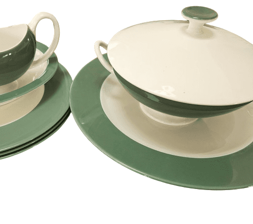 Wedgwood Asia Green Fine Bone China Tureen