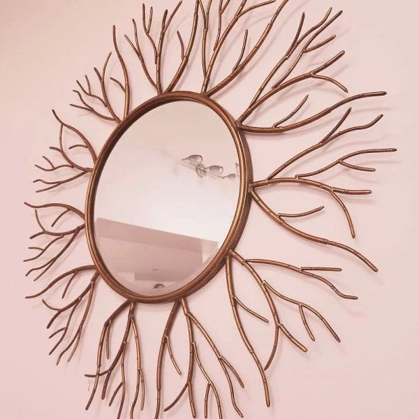 Gold Iron Twig Mirror very large - Image 5