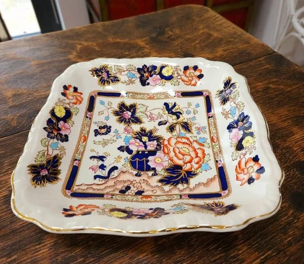 Exquisite Mason's Ironstone Mandarin Serving or Nibbles Dish - Image 3