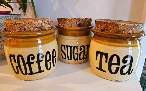 Perfect Trio of 1960's/1970's Earthenware Storage Jars by TG Green Ltd - Image 2