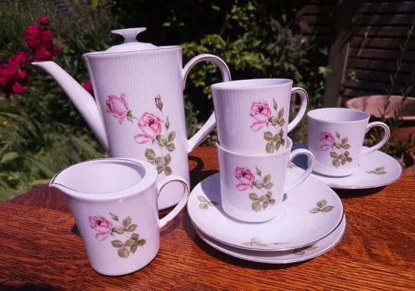 1960's Winterling Bavarian Coffee Set by Marktleuthen Germany - Image 4