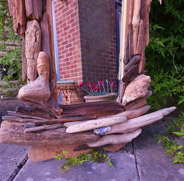 Amazing Large Driftwood Mirror - Image 4