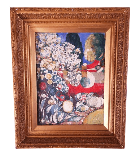 Oil Painting on Board in Victorian Frame by Suffolk Artist John Sergeant 1933