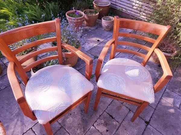 Pair of Bentwood Midcentury Carver Style Chairs - Image 12