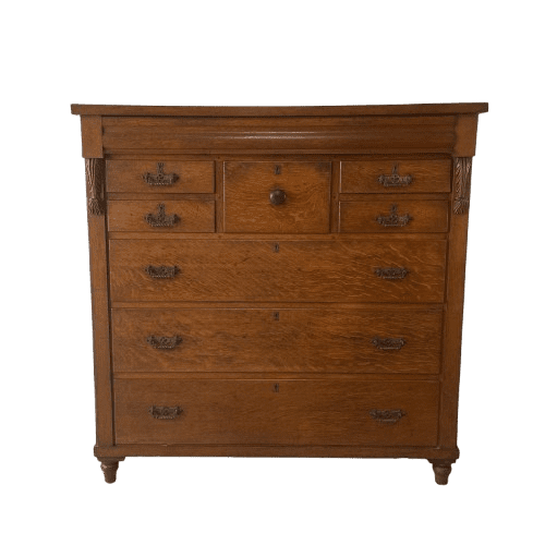 Victorian Oak Chest of Drawers