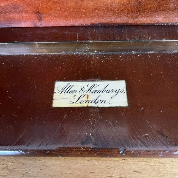 Victorian Mahogany Apothecary Box by Allen and Hanbury's - Image 12