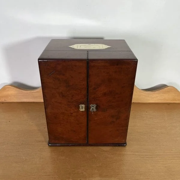 Victorian Mahogany Apothecary Box by Allen and Hanbury's - Image 3