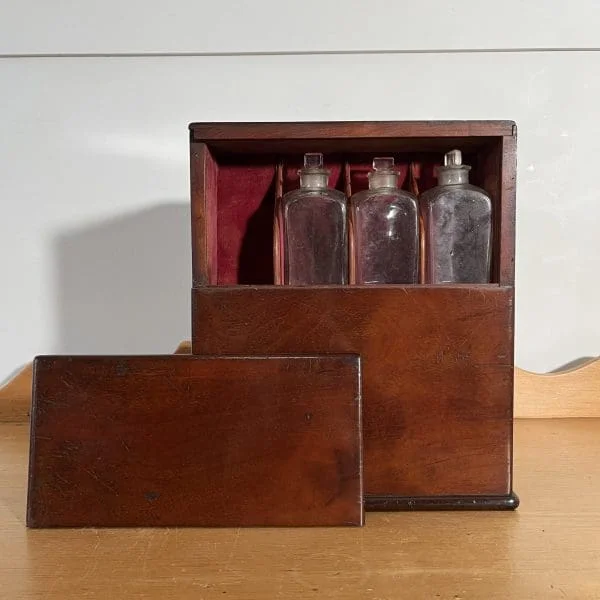 Victorian Mahogany Apothecary Box by Allen and Hanbury's - Image 21