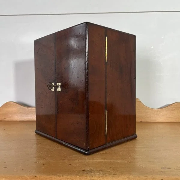 Victorian Mahogany Apothecary Box by Allen and Hanbury's - Image 6