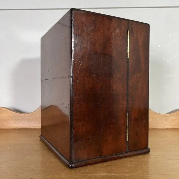 Victorian Mahogany Apothecary Box by Allen and Hanbury's - Image 9