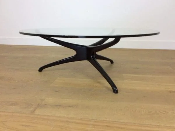 A pair of mid century Trisymmetric tables designed by Vladimir kegan - Image 9