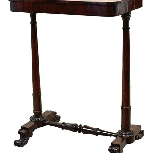 Late Regency Rosewood Occasional Table