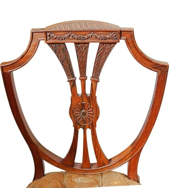 PAIR OF VICTORIAN SALON CHAIRS - Image 7