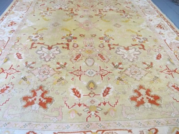 Highly Decorative Oushak Carpet - Image 6