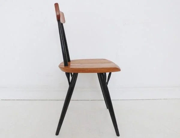 Scandinavian Pine Pirkka Chair By Ilmari Tapiovaara For Laukaan Puu, Finland - Image 4