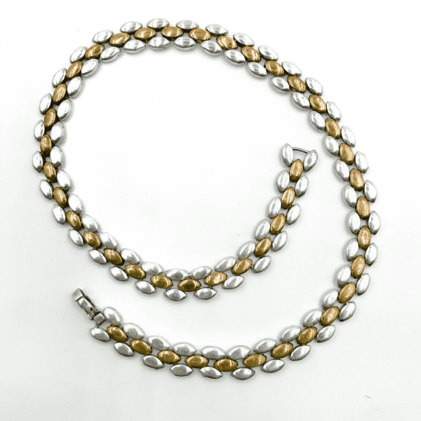 Vintage Mexican Silver Necklace 1970s - Image 2