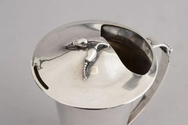 Art Deco Martini Pitcher in SIlver Plate c.1930 - Image 3