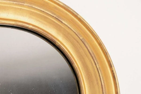 Large Gilded Overmantle Mirror c.1840 - Image 7