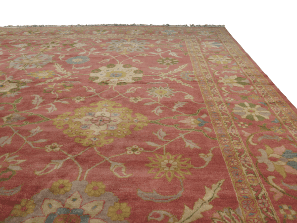 Square Format Contemporary Ziegler Iranian Carpet - Image 4