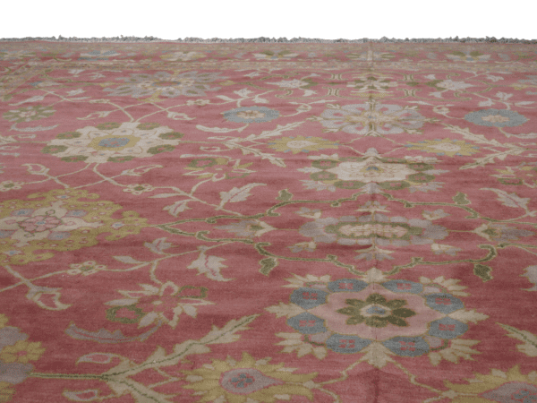 Square Format Contemporary Ziegler Iranian Carpet - Image 3