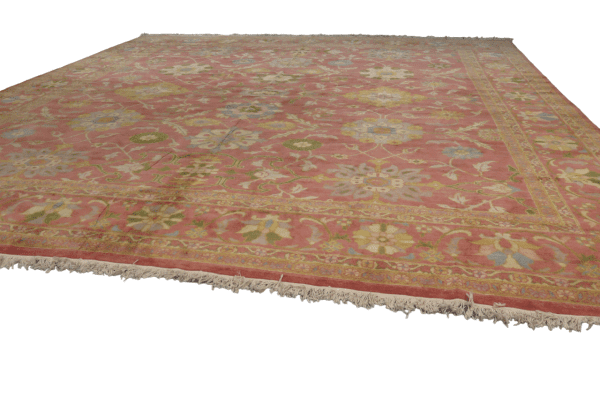 Square Format Contemporary Ziegler Iranian Carpet - Image 2