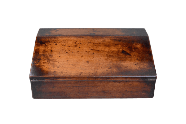 Understated Victorian Gentlemans mahogany writing box - Image 2