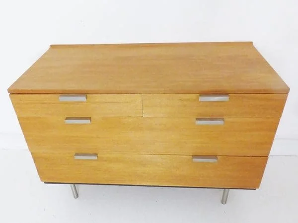 Birch Fineline Chest of Drawers By John & Sylvia Reid For Stag - Image 2