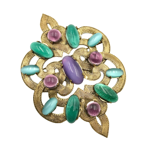 YSL Celtic Design Brooch