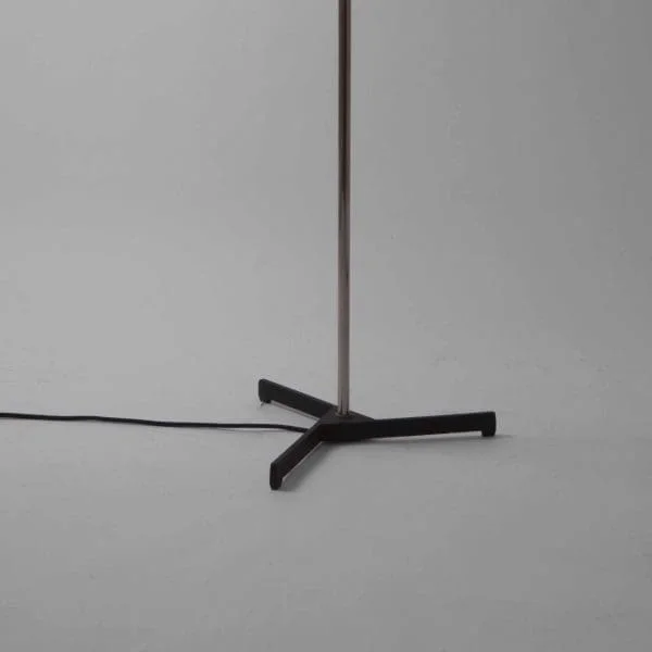 Midcentury Chrome and Steel Floor Lamp - Image 4