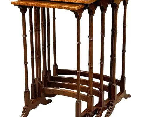 19th Century Mahogany Quartetto Nest Of Coffee Tables