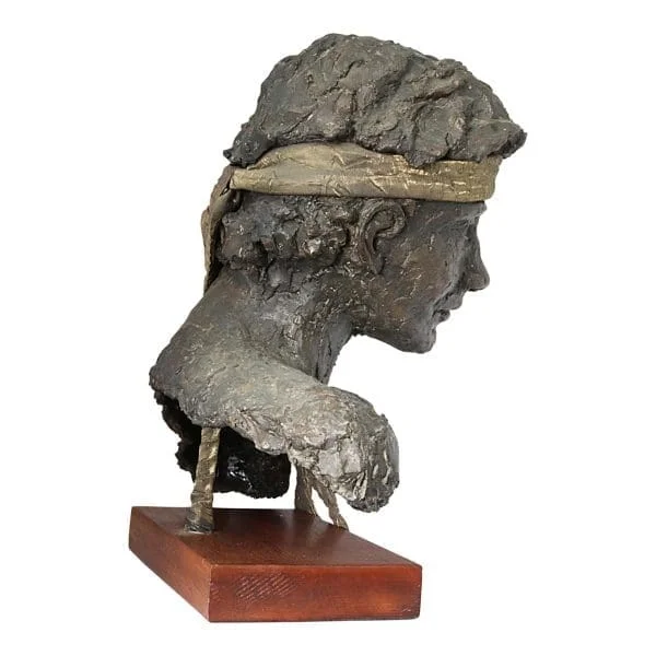 DAVID WOOD, MALE BUST - Image 3